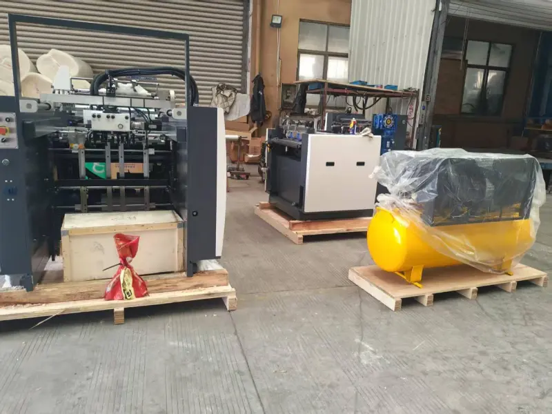 Ny Star YFMA-760 Automatic Pre-Coating lamineringsmaskin vil snart bli sendt til en kunde i Saudi-Arabia.